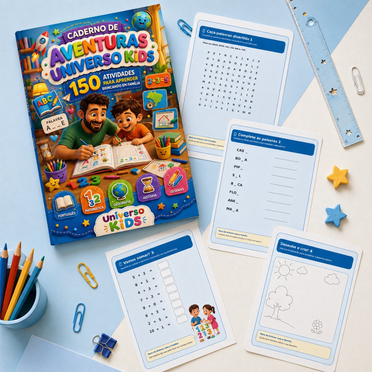 Caderno Completo de +150 Atividades