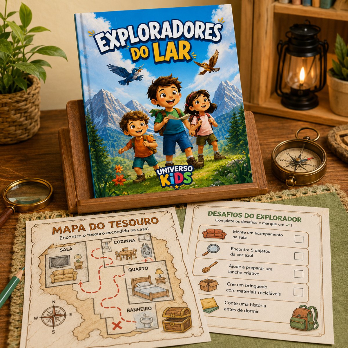Exploradores do Lar - Guia de Brincadeiras