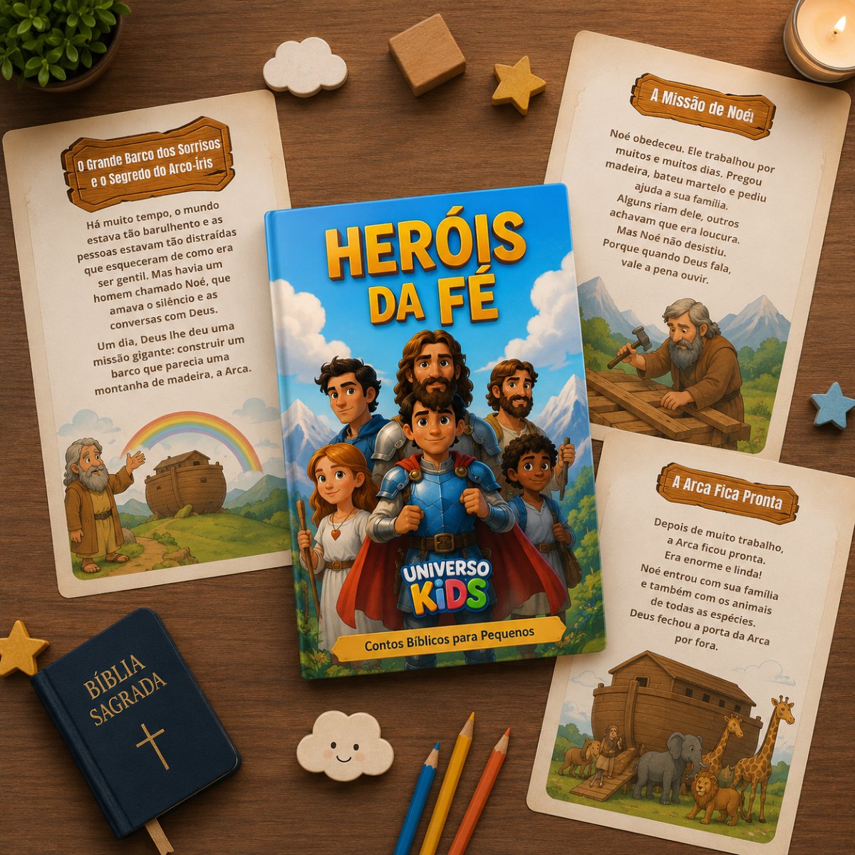 Heróis da Fé - Contos Bíblicos para Pequenos